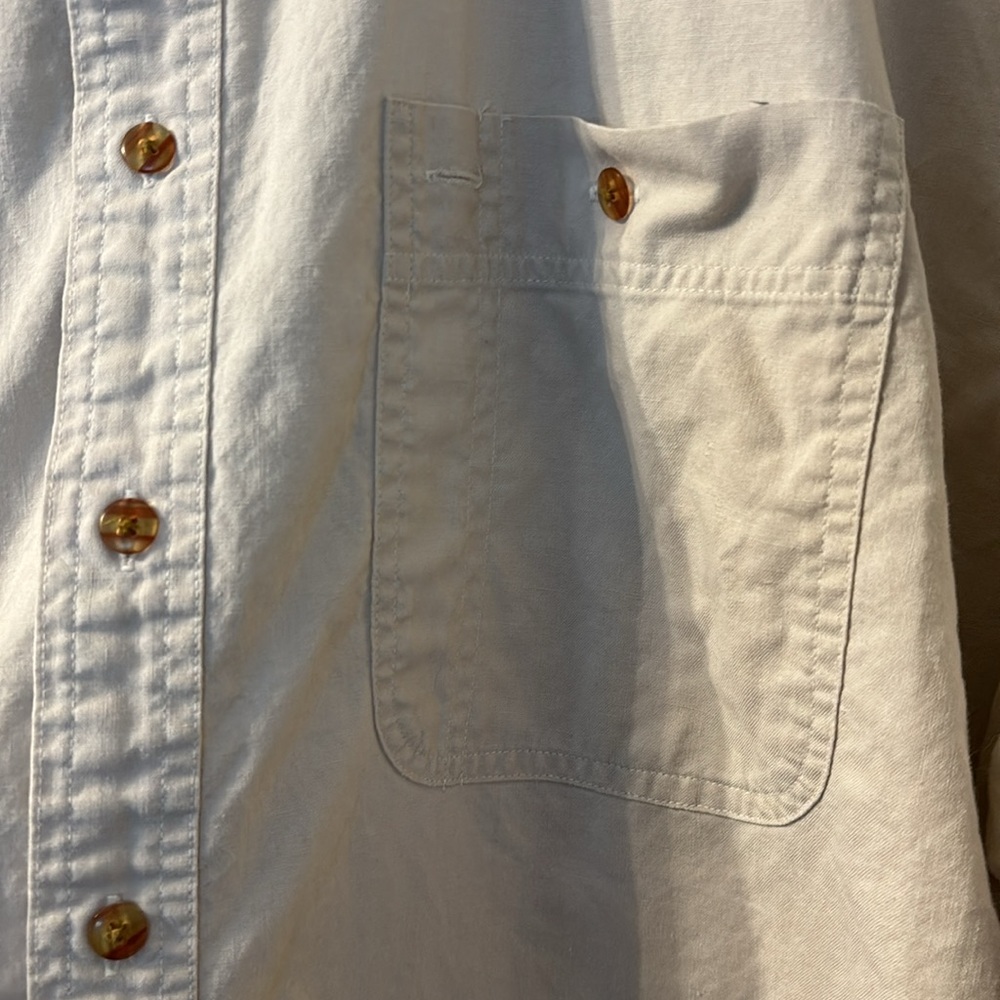 Basic Editions Short Sleeve Button Down Size 2x - image 2